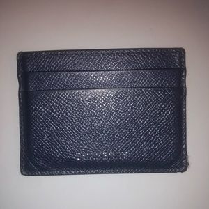 BURBERRY NAVY CARD HOLDER